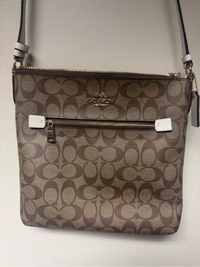 COACH Signature Canvas Crossbody Bag